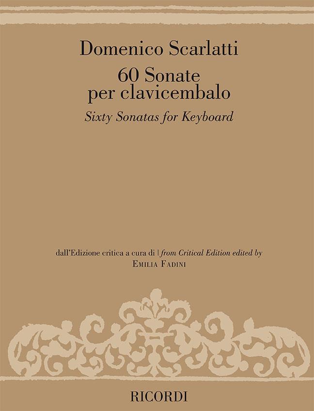 60 Sonate per clavicembalo - antologia dall'edizione critica di Emilia Fadini - pro cembalo
